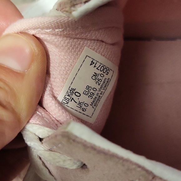 Vans pink l Size youth 7 l 25cm l sneakers by Vans l pink l - Picture 6 of 6